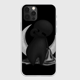 Чехол для iPhone 12 Pro Max с принтом Соня в Тюмени, Силикон |  | black | dark | dream | gothic | gray | monochrome | moon | mork2028 | night | shadow | sleep | sleepy | готический | луна | месяц | монохромный | морк2028 | ночь | серый | сон | сонливость | сонный | тень | тьма | чёрно белый | чёрный