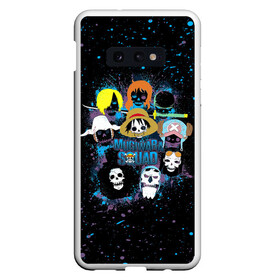 Чехол для Samsung S10E с принтом Отдряд Мугивара One Piece в Тюмени, Силикон | Область печати: задняя сторона чехла, без боковых панелей | Тематика изображения на принте: anime | manga | one piece | аниме | большой куш | ван пис | весёлый роджер | вон пис | король пиратов | логотип | манга | монки д. луффи | мугивары | перекрещённый костями | пират | пиратский флаг