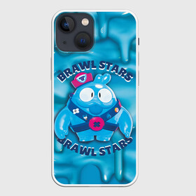Чехол для iPhone 13 mini с принтом Скуик и слизь в Тюмени,  |  | brawler | goo | slime | squeak | сквик | слайм