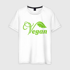 Мужская футболка хлопок с принтом Vegan Power в Тюмени, 100% хлопок | прямой крой, круглый вырез горловины, длина до линии бедер, слегка спущенное плечо. | green | greenpaece | nature | sport | vegan | yoga | веган | вегетарианец | гринпис | еда | животные | жизнь | здоровье | зеленый | йога | мир | овощи | пища | планета | природа | растение | спорт | тело | фрукты
