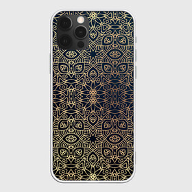 Чехол для iPhone 12 Pro Max с принтом ПерсидСкие Узоры в Тюмени, Силикон |  | абстракция | золотистая | золото | узор | узоры