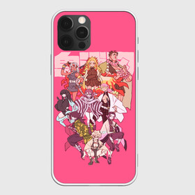 Чехол для iPhone 12 Pro Max с принтом Slayers on pink в Тюмени, Силикон |  | anime | kimetsu no yaiba | аниме | анимэ | клинок рассекающий демонов