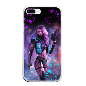 Чехол для iPhone 7Plus/8 Plus матовый с принтом CYBERPUNK 2077 NEON | КИБЕРПАНК НЕОН (Z) в Тюмени, Силикон | Область печати: задняя сторона чехла, без боковых панелей | cd project red | cyberpunk 2077 | demon | keanu reeves | samurai | smile | vi | арасака | ви | демон | киану ривз | киберпанк 2077 | найт сити | самураи | смайл