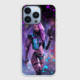 Чехол для iPhone 13 Pro с принтом CYBERPUNK 2077 NEON | КИБЕРПАНК НЕОН (Z) в Тюмени,  |  | cd project red | cyberpunk 2077 | demon | keanu reeves | samurai | smile | vi | арасака | ви | демон | киану ривз | киберпанк 2077 | найт сити | самураи | смайл