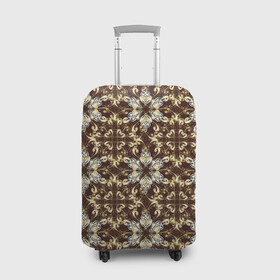 Чехол для чемодана 3D с принтом узоры в Тюмени, 86% полиэфир, 14% спандекс | двустороннее нанесение принта, прорези для ручек и колес | versace | vip | абстракция | версаче | паттерн | текстуры | узоры
