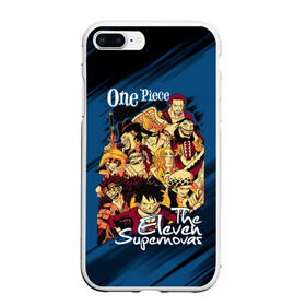 Чехол для iPhone 7Plus/8 Plus матовый с принтом One Piece | The Eleven Supernovas в Тюмени, Силикон | Область печати: задняя сторона чехла, без боковых панелей | Тематика изображения на принте: anime | manga | monkey d. luffy | one piece | аниме | большой куш | ван пис | вон пис | гол д. роджер | король пиратов | луфи | луффи | манга | манки д. луффи | нами | пират | портгас д. эйс | ророноа зоро | соломенная шляпа