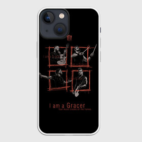 Чехол для iPhone 13 mini с принтом I am a Gracer в Тюмени,  |  | alternative | metall | music | rock | three days grace | адам гонтье | альтернатива | металл | музыка | рок | три дэйс грэйс