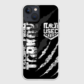 Чехол для iPhone 13 с принтом Escape From Tarkov (USEC) в Тюмени,  |  | escape | escape from tarkov | game | tarkov | usec | игра | побег | побег из таркова | тарков