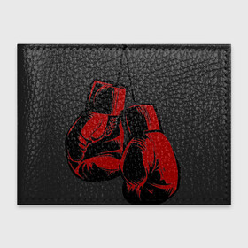 Обложка для студенческого билета с принтом Боксерские перчатки в Тюмени, натуральная кожа | Размер: 11*8 см; Печать на всей внешней стороне | boxing | gloves | боевые искусства | бокс | день бокса | спорт