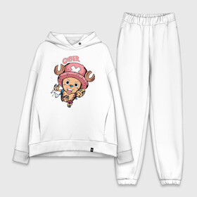 Женский костюм хлопок Oversize с принтом Тони Тони Чоппер | One Piece в Тюмени,  |  | one piece | tony tony chopper | аниме | большой куш | ван пис | великий флот | вон пис | врач | любитель сладкой ваты | манга | ниндзя пирато минко самурайский альянс | пират | пираты соломенной шляпы