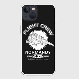 Чехол для iPhone 13 с принтом Нормандия в Тюмени,  |  | game | games | normandy | альянс | игра | игры | нормандия | эффект массы