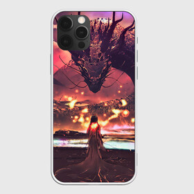 Чехол для iPhone 12 Pro Max с принтом ЗМЕЙ ДРАКОНОВИЧ АПОКАЛИСИСОВ в Тюмени, Силикон |  | арт | девушка | дракон | змея | монстр | фентези | чудовище