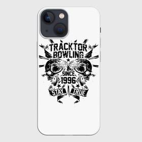 Чехол для iPhone 13 mini с принтом Tracktor Bowling в Тюмени,  |  | alt.rock | alternative metal | nu metal | tracktor bowling | лу | трактор боулинг | трактора. лусинэ геворкян