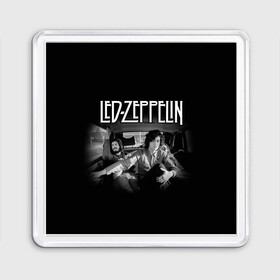 Магнит 55*55 с принтом Led Zeppelin в Тюмени, Пластик | Размер: 65*65 мм; Размер печати: 55*55 мм | british | england | folk | hardcore | hardrock | led zeppelin | metal | music | punk | retro | rock | usa | гранж | джимми пейдж | лед цеппелин | метал | музыка | панк | ретро | роберт плант | рок | сша | фолк