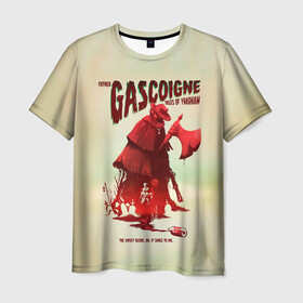 Мужская футболка 3D с принтом Отец Гаскоин в Тюмени, 100% полиэфир | прямой крой, круглый вырез горловины, длина до линии бедер | bloodborne | game | games | stranger | бладборн | игра | игры | соулс | странник