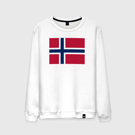 Мужской свитшот хлопок с принтом Норвегия | Флаг Норвегии в Тюмени, 100% хлопок |  | красный | линии | норвегии | норвегия | синий | флаг | флаг норвегии