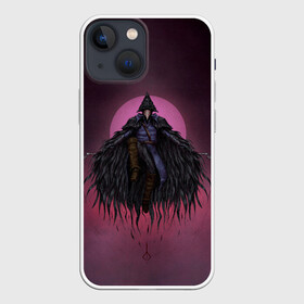 Чехол для iPhone 13 mini с принтом Ворон охотник в Тюмени,  |  | bloodborne | game | games | stranger | бладборн | игра | игры | соулс | странник