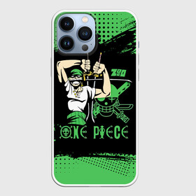 Чехол для iPhone 13 Pro Max с принтом Ророноа Зоро лого One Piece в Тюмени,  |  | anime | manga | one piece | zoro roronoa | аниме | большой куш | ван пис | великий флот | вон пис | зородзюро | король пиратов | манга | мечник | охотник за головами | охотник на пиратов | пират