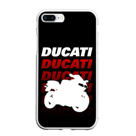 Чехол для iPhone 7Plus/8 Plus матовый с принтом DUCATI / ДУКАТИ / SPORT в Тюмени, Силикон | Область печати: задняя сторона чехла, без боковых панелей | ducati | motorcycle | motosport | racing | speed | sport | байк. | гонки | двигатель | дукати | мото | мотокросс | мотоспорт | мототриал | мотоцикл | скорость | спорт