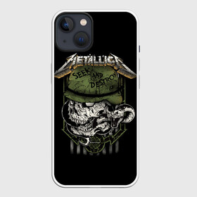 Чехол для iPhone 13 с принтом Сик энд Дестрой в Тюмени,  |  | alternative | metalica | metall | metallica | music | rock | альтернатива | металика | металл | металлика | музыка | рок