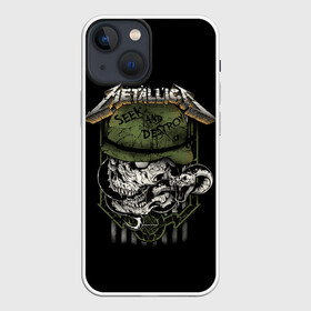 Чехол для iPhone 13 mini с принтом Сик энд Дестрой в Тюмени,  |  | alternative | metalica | metall | metallica | music | rock | альтернатива | металика | металл | металлика | музыка | рок