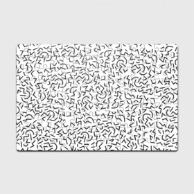 Головоломка Пазл магнитный 126 элементов с принтом Cleo в Тюмени, полимерный материал с магнитным слоем | 126 деталей, размер изделия —  180*270 мм | Тематика изображения на принте: casual | белая | паттерн