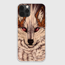 Чехол для iPhone 12 Pro с принтом Красивая Волчица в Тюмени, силикон | область печати: задняя сторона чехла, без боковых панелей | волк | волчица | дикий зверь | зверь | красивая волчица | рисунок