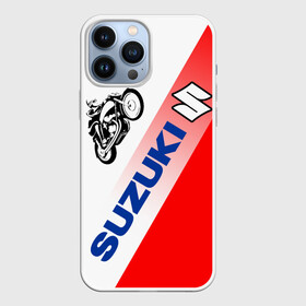 Чехол для iPhone 13 Pro Max с принтом SUZUKI   СУЗУКИ   RACING в Тюмени,  |  | Тематика изображения на принте: motorcycle | motosport | racing | speed | sport | suzuki | байк. | гонки | двигатель | мото | мотокросс | мотоспорт | мототриал | мотоцикл | скорость | спорт | сузуки