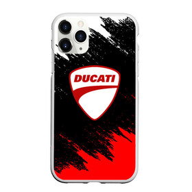 Чехол для iPhone 11 Pro матовый с принтом DUCATI | ДУКАТИ БРЫЗГИ в Тюмени, Силикон |  | ducati | moto | motocycle | racing | sport | дукати | мото | мотоспорт | мотоцикл | рейсинг | спорт