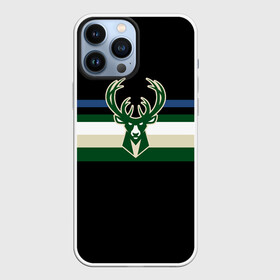 Чехол для iPhone 13 Pro Max с принтом Milwaukee Bucks форма. Statement Edition в Тюмени,  |  | basketball | edition | milwaukee bucks | sport | statement | бакс | баскетбол | милуоки | спорт | форма