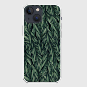 Чехол для iPhone 13 mini с принтом Листья в Тюмени,  |  | зелень | лес | листва | листья | природа