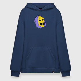 Худи SuperOversize хлопок с принтом Skeletor в Тюмени, 70% хлопок, 30% полиэстер, мягкий начес внутри | карман-кенгуру, эластичная резинка на манжетах и по нижней кромке, двухслойный капюшон
 | masters of the universe | masters of the universe revelation | skeletor | властелины вселенной | властелины вселенной откровение | скелетор