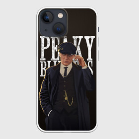 Чехол для iPhone 13 mini с принтом Томас Шелби лидер ОК в Тюмени,  |  | cillian murphy | final season | gangster | peaky blinders | thomas shelby | tommy | бандит | гангстер | острые козырьки | сериалы | томас шелби | томми | финальный сезон