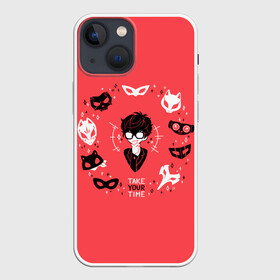 Чехол для iPhone 13 mini с принтом Take Your  Time в Тюмени,  |  | Тематика изображения на принте: game | games | persona | академия сюдзин | арсен | игра | игры | персона | рюдзи сакамото | энн такамаки