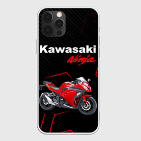 Чехол для iPhone 12 Pro с принтом KAWASAKI NINJA /  КАВАСАКИ в Тюмени, силикон | область печати: задняя сторона чехла, без боковых панелей | kawasaki | motorcycle | motosport | ninja | racing | speed | sport | байк | гонки | двигатель | кавасаки | мото | мотокросс | мотоспорт | мототриал | мотоцикл | нинзя. | скорость | спорт