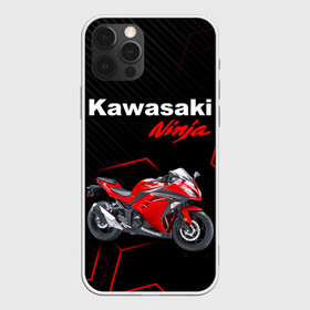 Чехол для iPhone 12 Pro Max с принтом KAWASAKI NINJA /  КАВАСАКИ в Тюмени, Силикон |  | Тематика изображения на принте: kawasaki | motorcycle | motosport | ninja | racing | speed | sport | байк | гонки | двигатель | кавасаки | мото | мотокросс | мотоспорт | мототриал | мотоцикл | нинзя. | скорость | спорт