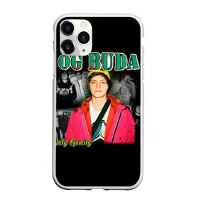 Чехол для iPhone 11 Pro матовый с принтом OG BUDA в Тюмени, Силикон |  | buda | og buda | ог буда | реп | репер