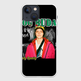 Чехол для iPhone 13 mini с принтом OG BUDA в Тюмени,  |  | Тематика изображения на принте: buda | og buda | ог буда | реп | репер