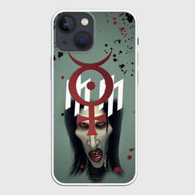 Чехол для iPhone 13 mini с принтом Marilyn Manson | Мерилин Мэнсон (Z) в Тюмени,  |  | hugh warner | marilyn manson | rock | глэм рок | гот | индастриал метал | индастриал рок | музыка | мэрилин мэнсон | рок | фрик | хард рок | шок рок