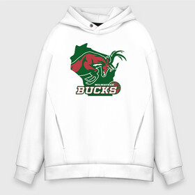 Мужское худи Oversize хлопок с принтом Milwaukee Bucks в Тюмени, френч-терри — 70% хлопок, 30% полиэстер. Мягкий теплый начес внутри —100% хлопок | боковые карманы, эластичные манжеты и нижняя кромка, капюшон на магнитной кнопке | Тематика изображения на принте: basketball | bucks | giannis | milwaukee | mvp | nba | ntetokounmpo | sport | streetball | адетокумбо | бакс | баскетбол | игра | милуоки | мяч | нба | олень | спорт | стритбол | тренер | чемпион | янис