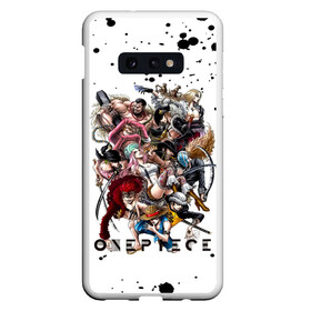 Чехол для Samsung S10E с принтом Пираты One Piece. Большой куш в Тюмени, Силикон | Область печати: задняя сторона чехла, без боковых панелей | anime | manga | monkey d. luffy | one piece | аниме | бейзил хокинс | большой куш | ван пис | вон пис | капоне бэдж | король пиратов | луфи | луффи | манга | манки д. луффи | пират | ророноа зоро | скретчмен апу