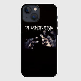 Чехол для iPhone 13 mini с принтом Phasmophobia в Тюмени,  |  | horror | phasmophobia | игра | пхасмафобия | пхасмофобия | руки | фазмофобия | фасмофобия | хоррор