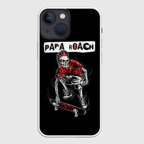 Чехол для iPhone 13 mini с принтом Skater boy в Тюмени,  |  | Тематика изображения на принте: alternative | metall | music | papa roach | rock | альтернатива | металл | музыка | папа роач | папа роуч | папа таракан | рок