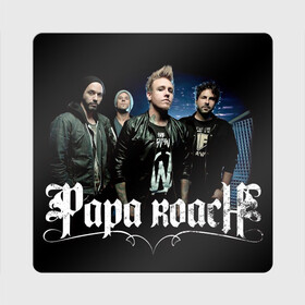 Магнит виниловый Квадрат с принтом Papa Roach band в Тюмени, полимерный материал с магнитным слоем | размер 9*9 см, закругленные углы | alternative | metall | music | papa roach | rock | альтернатива | джекоби шэддикс | джерри хортон | дэйв бакнер | металл | музыка | папа роач | папа роуч | папа таракан | рок | тобин эсперанс | тони палермо