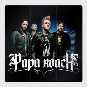 Магнитный плакат 3Х3 с принтом Papa Roach band в Тюмени, Полимерный материал с магнитным слоем | 9 деталей размером 9*9 см | alternative | metall | music | papa roach | rock | альтернатива | джекоби шэддикс | джерри хортон | дэйв бакнер | металл | музыка | папа роач | папа роуч | папа таракан | рок | тобин эсперанс | тони палермо