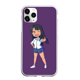 Чехол для iPhone 11 Pro матовый с принтом Ms. Nagatoro в Тюмени, Силикон |  | anime | chan | dont | gamo | hayase | manga | me | miss | mock | nagatoro | naoto | no | president | sakura | senpai | toy | with | yoshi | аниме | гамо | ёши | издевайся | йоши | манга | нагаторо | наото | не | президент | сакура | семпай |