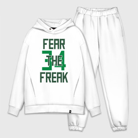 Мужской костюм хлопок OVERSIZE с принтом Fear The Freak 34 в Тюмени,  |  | antetokounmpo | basketball | bucks | giannis | milwaukee | mvp | nba | sport | streetball | адетокумбо | бакс | баскетбол | игра | милуоки | мяч | нба | олень | спорт | стритбол | тренер | чемпион | янис