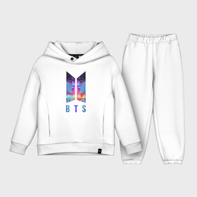 Детский костюм хлопок Oversize с принтом BTS | БТС (Z) в Тюмени,  |  | bangtan boys | bangtan sonyeondan | beyond the scene | bt21 | bts | bulletproof boy scouts | love yourself | rm | бойбенд | бтс | ви | джей хоуп | джонгук | пантхан сонёндан | сюга | фандань шаоняньтуань | чимин | чин