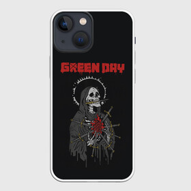 Чехол для iPhone 13 mini с принтом GreenDay | ГринДей | Poster (Z) в Тюмени,  |  | billie joe armstrong | greenday | rock | альтернативный | билли джо армстронг | гриндей | зеленый день | майк дёрнт | музыка | панк рок | поп панк | рок | тре кул