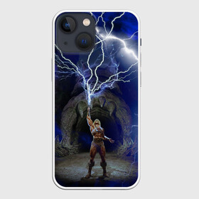 Чехол для iPhone 13 mini с принтом Masters of the Universe | He Man (Z) в Тюмени,  |  | he man | masters of the universe | she ra | властелины вселенной